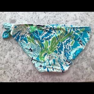 Lilly Pulitzer side-tie bikini bottom